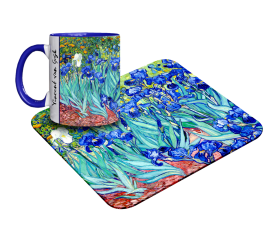 Paquete de Taza con Mouse pad con Arte de Van Gogh, $ 350