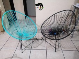 Silla Estilo Acapulco, $ 1,100.00