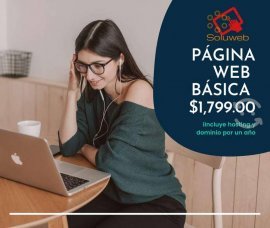 Pagina Web Desarrollo Y Diseño, $ 1,799.00