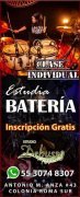 CLASES DE BATERIA, Zona Col. Roma, $ 325.00