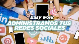 Administramos tus redes sociales, $ 1,000.00