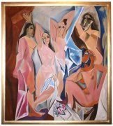 Cuadro Picasso, Las Señoritas De Aviñon, $ 9,900