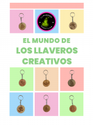 Llaveros creativos , $ 3.00